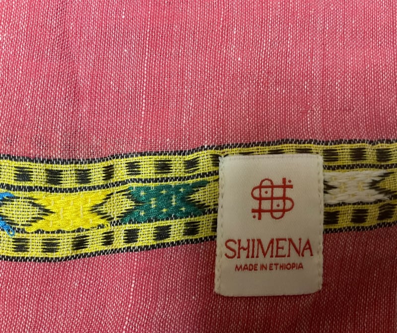 Ethiopian scarves.