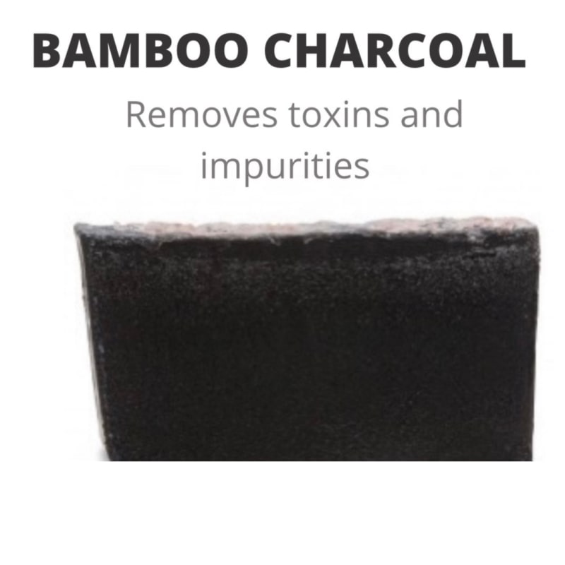 Bamboo Charcoal Vegetable Glycerin Soap