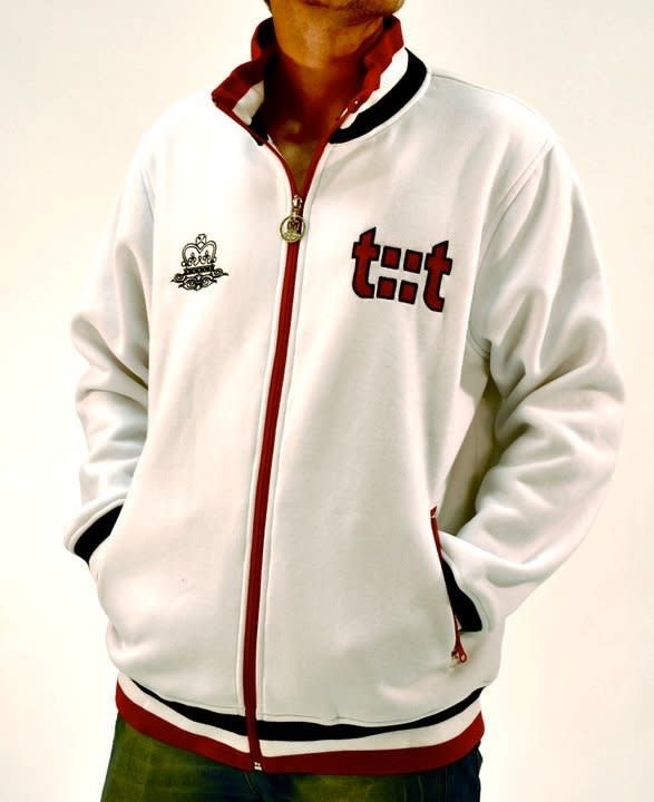 M's City Mediumweight Sweatshirt - White/Red