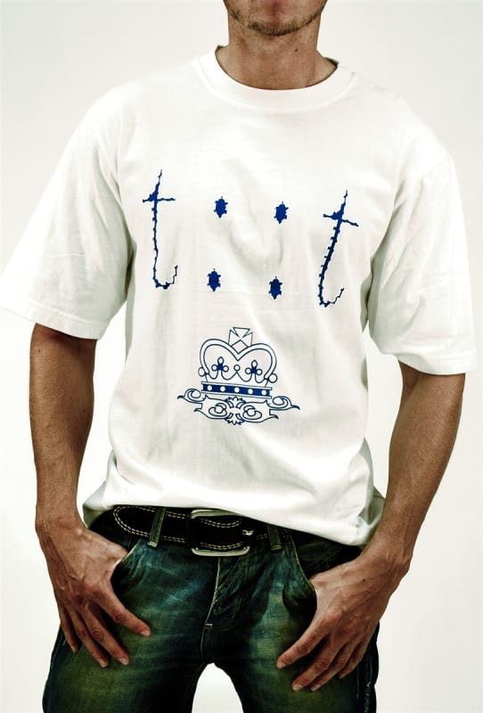 M's Organic Cotton TCHi::TCHA Logo Tee - White