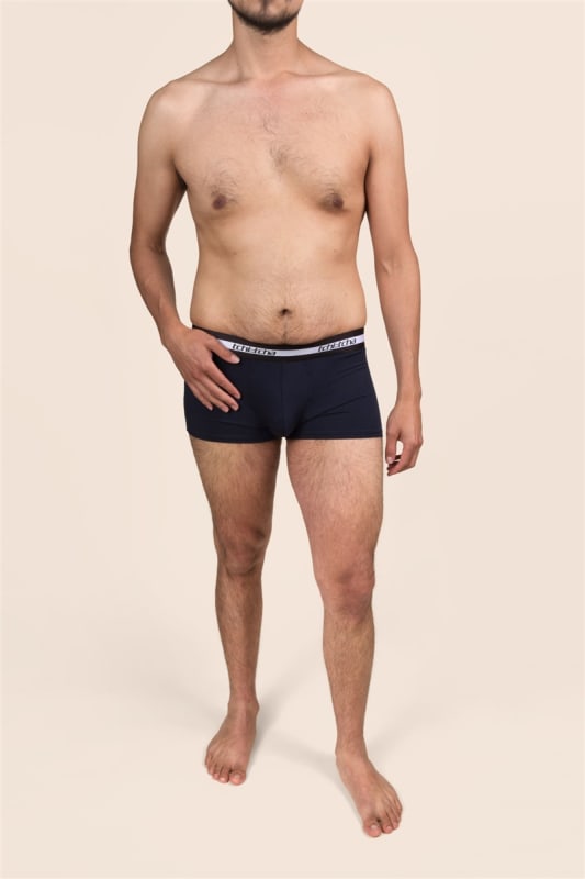M's Iceman Bamboo Trunk - Navy Blue