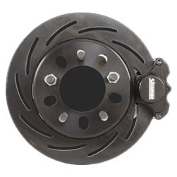 Strange Engineering Pro Series II Front Brake Kit For 1994-2004 Mustang Reusing OEM Hubs 2 Piston Calipers & Two Piece Slotted Rotors Strange Engineering Pro Series II Front Brake Kit For 1994-2004 Mustang Reusing OEM Hubs 2 Piston Calipers & Two Piece Slotted Rotors