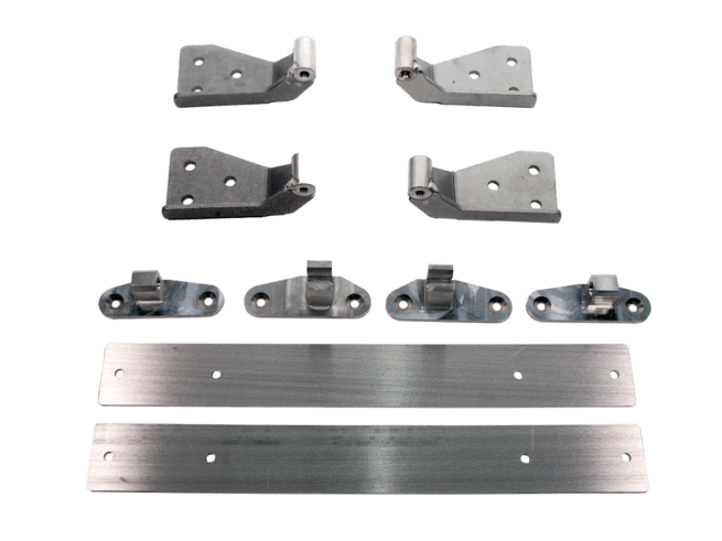 photo of 79-04 Mustang Door Hinge Kit - Aluminum from Team Z Motorsports