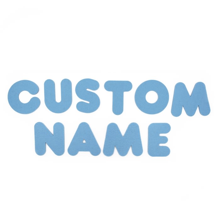 Custom Felt Letter - Sky Blue