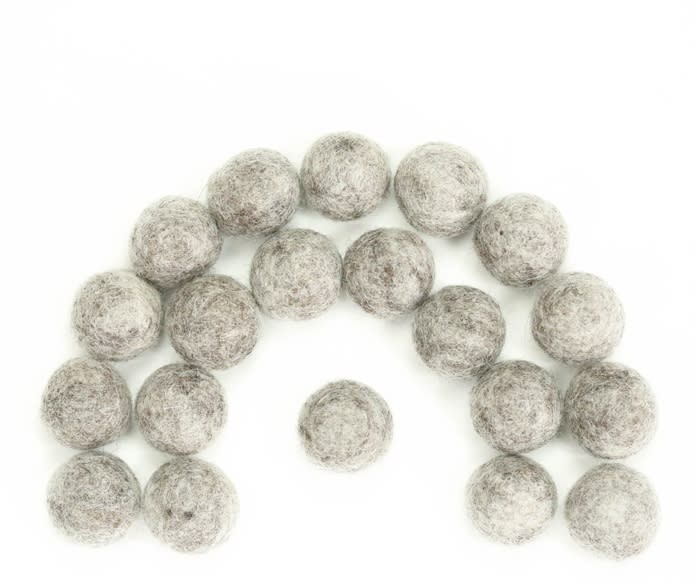 Felt Balls -  Sandy Tan