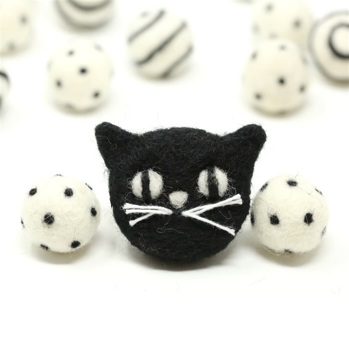 Wholesale Cat with Ball Wool Felt Needle Felting Kit with