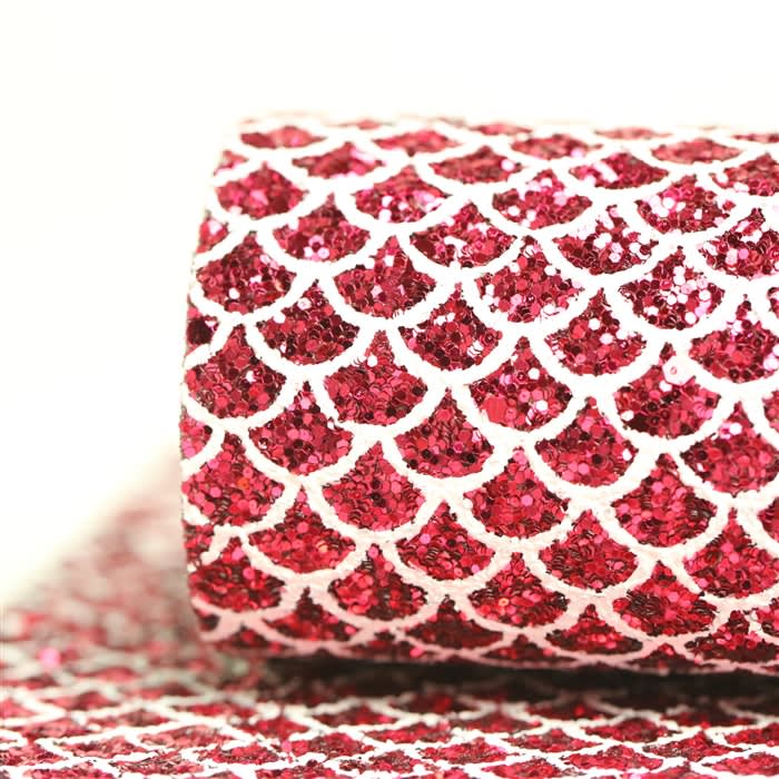 Mermaid Scale - Fuchsia