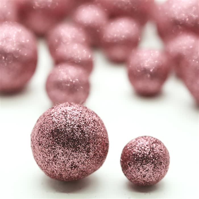 Pink Felt Balls