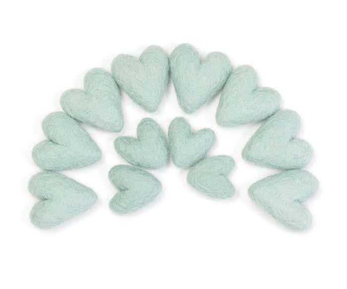 Felt Hearts - Ice Daiquiri