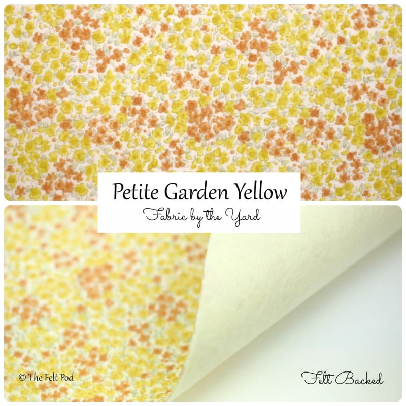 Petite Garden - Yellow (1) small floral