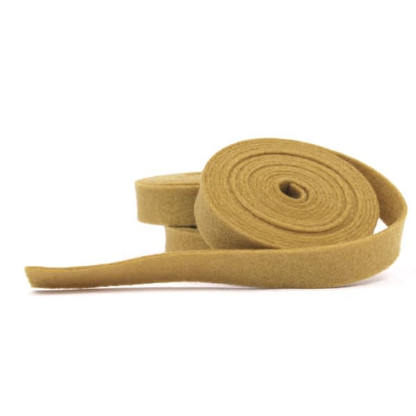 Camel Wool Felt Ribbon