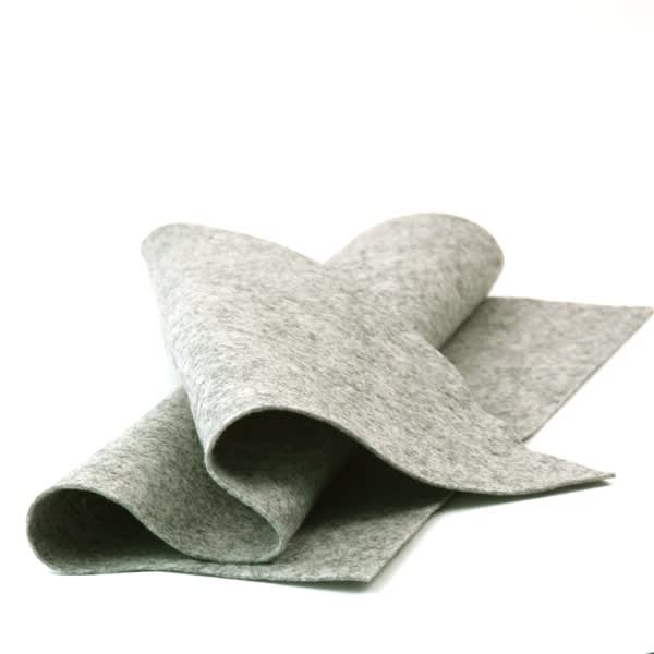 Wool Felt Roll - 100% Wool Felt in Color WHITE - 5 X 36 Wool Felt Roll -  White Wool Felt