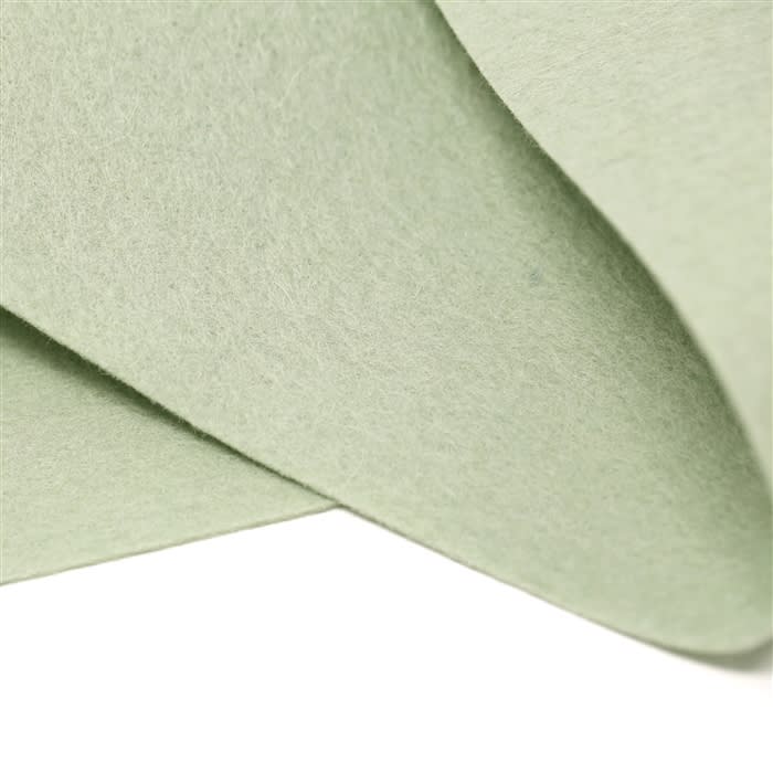 Wool Felt Sheet, Green Felt, Mineral Green