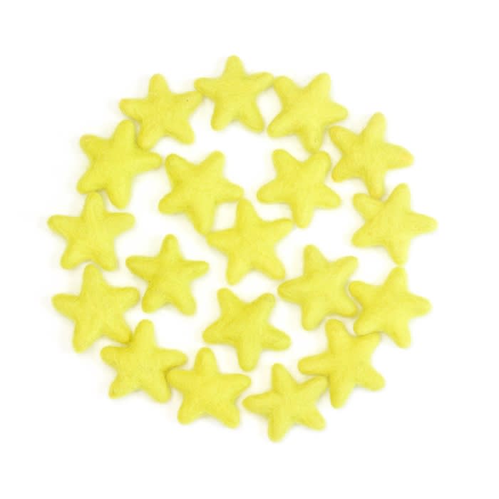 Felt Stars - Lemon