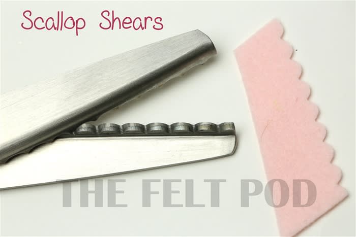 Scallop Fabric Shears