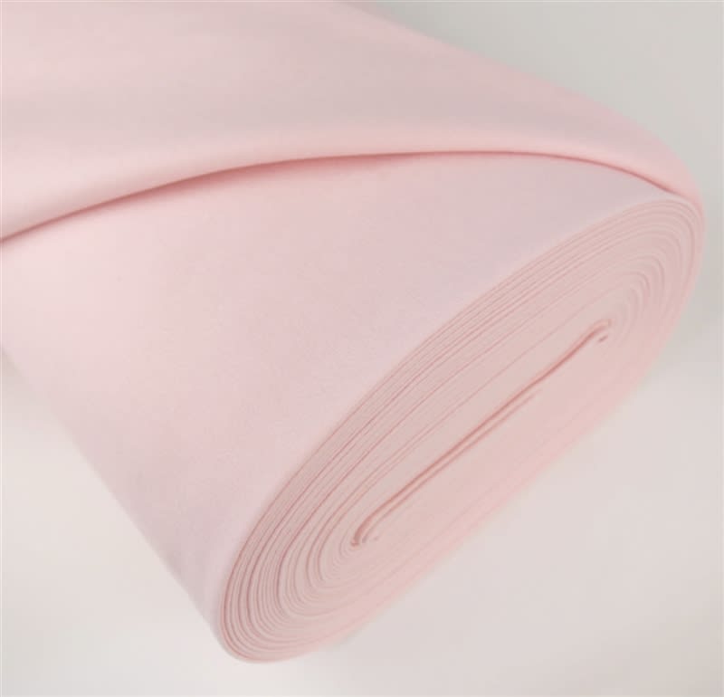 Cotton Candy Pink - Wool Felt Oversized Sheet - 35% Wool Blend - 1 12x18  inch Sheet