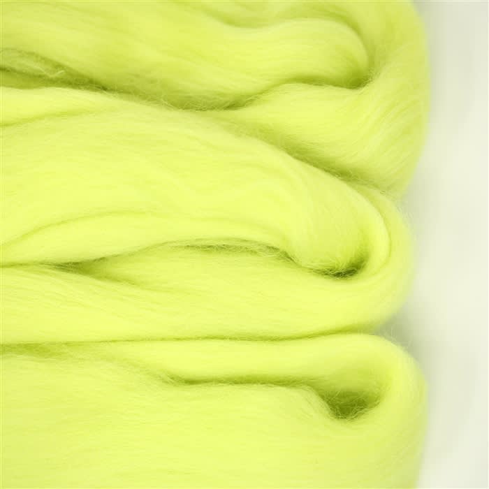 Wool Roving - 19. Sunny Lime