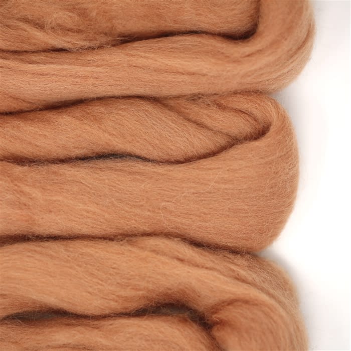 Wool Roving - 68. Ocean Gray
