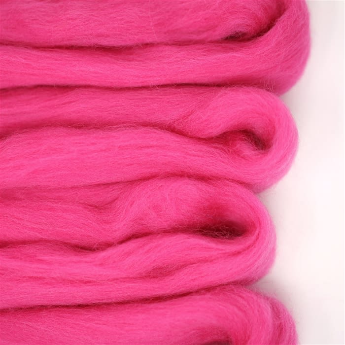 Wool Roving - 41. Tea Rose