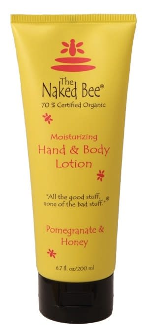 The Naked Bee Pomegranate & Honey Body Lotion 6.67 oz/200 ml tube