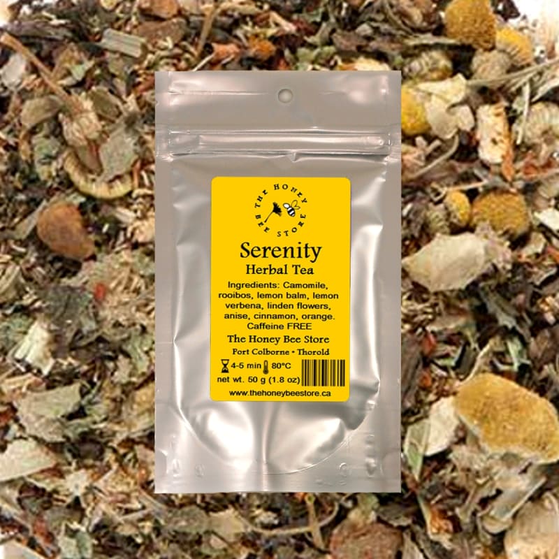 Serenity Herbal Tea Blend - The Honey Bee Store, Niagara, Canada