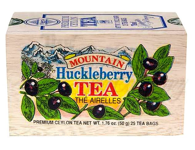 Huckleberry Black Tea in a Gift Wood Box