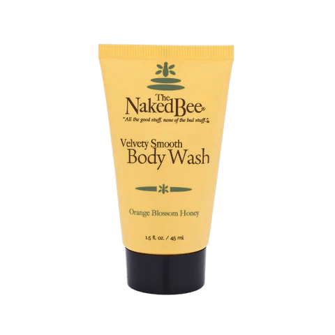 Velvety Smooth Body Wash: Orange Blossom Honey 1.5 oz/ 45 ml tube