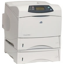 HP 4250DTN Printer completely refurbished with genuine parts and rollers by our authorized technicians.