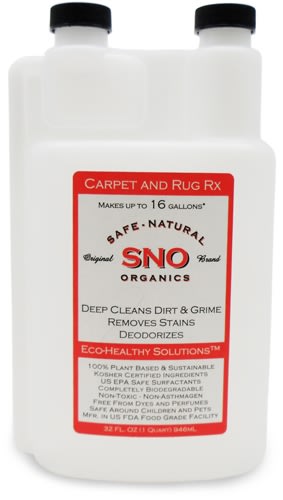 Best Safe Natural Organics Cleaners in Concentrate, Dilute with water 1/2 for Spot Cleaning and 2 oz for gallon bucket.