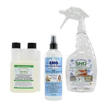 SNO Rx Concentrate +  Pet Stain & Odor Remover + Sprayer