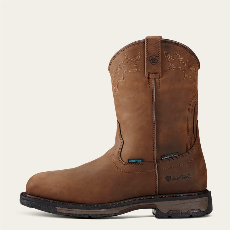 Ariat Men's Wellington Waterproof Pull-On Boot (Composite Toe) - 10020092