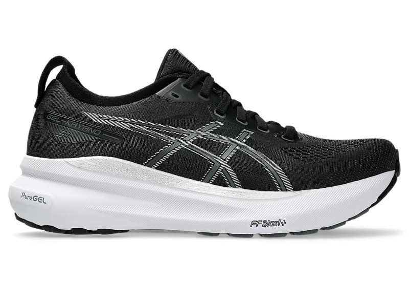 ASICS Women's Gel-Kayano 31 (Black/Pure Silver) - 1012B670-002