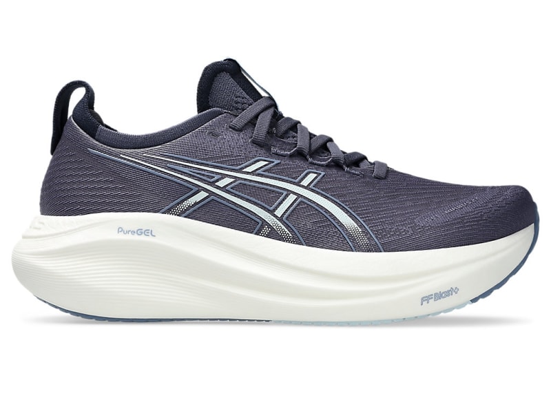 ASICS Women's Gel-Nimbus 27 (Indigo Fog/Cool Grey) - 1012B753-500