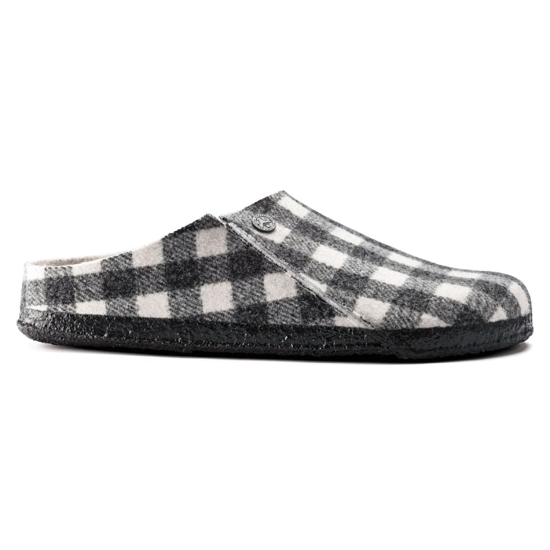 Birkenstock Women's Zermatt Shearling Plaid White - 1017545