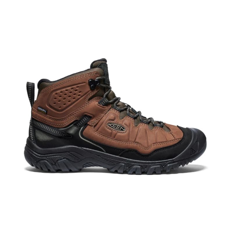 Keen Men's Targhee IV Mid Waterproof Hiking Boot (Bison/Black) - 1028988