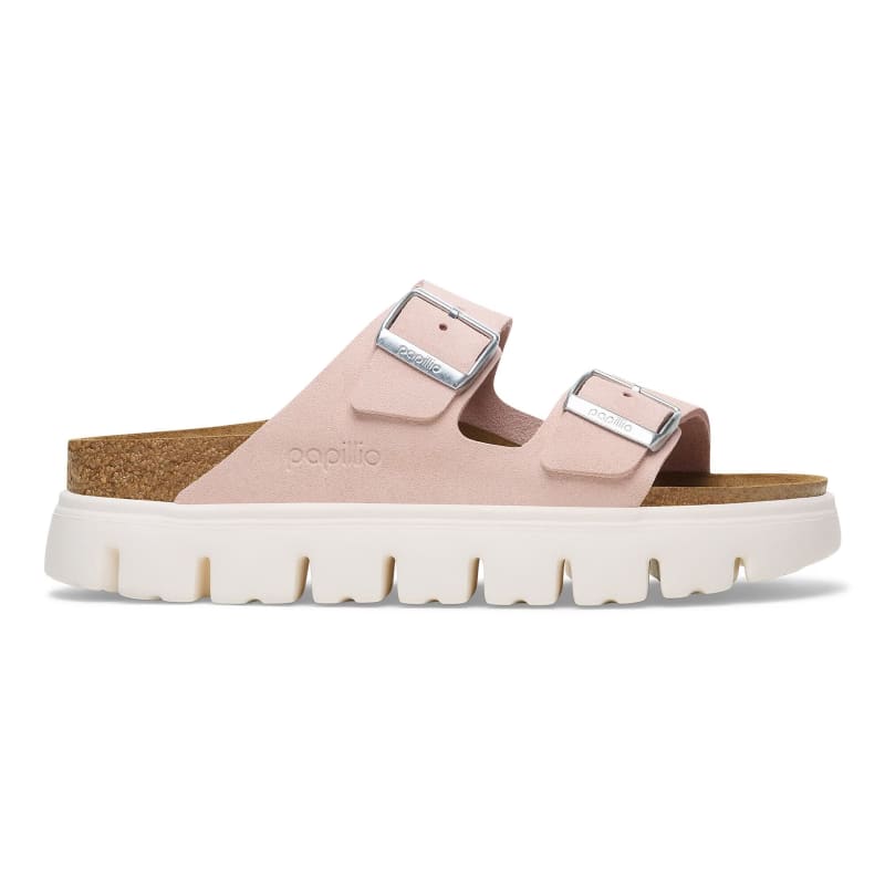 Birkenstock Women's Arizona Chunky Sandal (Light Rose Suede