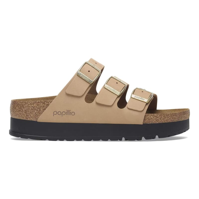 Birkenstock Women's Florida Flex Platform Sandal (Sandcastle Nubuck) - 1029760