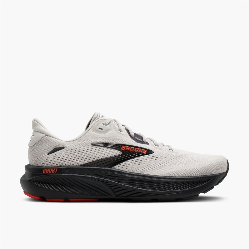 Brooks Men's Ghost 18 (Coconut/Pearl/Tigerlily) - 110493-292