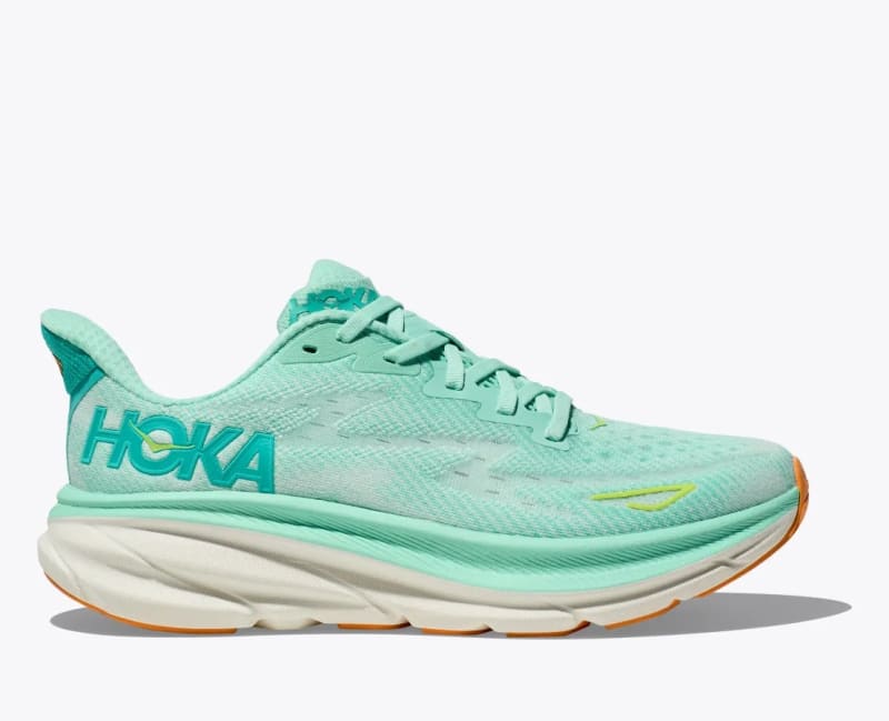 Hoka Women's Clifton 9 (Seafoam/Aqua Breeze) - 1127896-SMQ