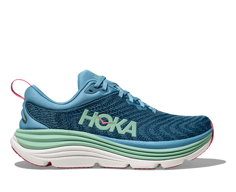 Hoka Women's Gaviota 5 (Alpine Blue/Jadeite) - 1134235-ALJ