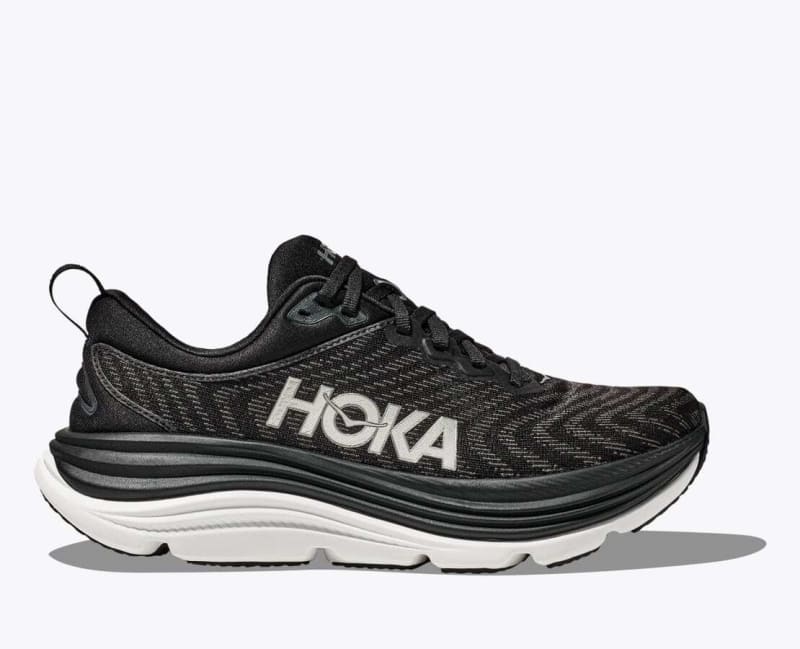 Hoka Women's Gaviota 5 (Black/White) - 1134235-BWHT