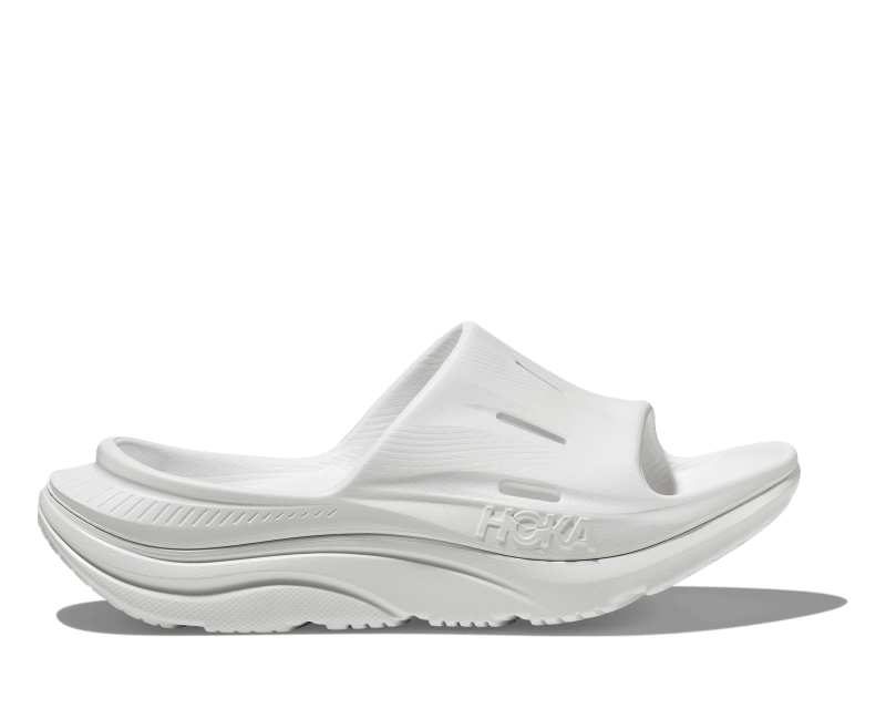 Hoka All Gender Ora Recovery Slide 3 (Solid White) - 1135061-WWH
