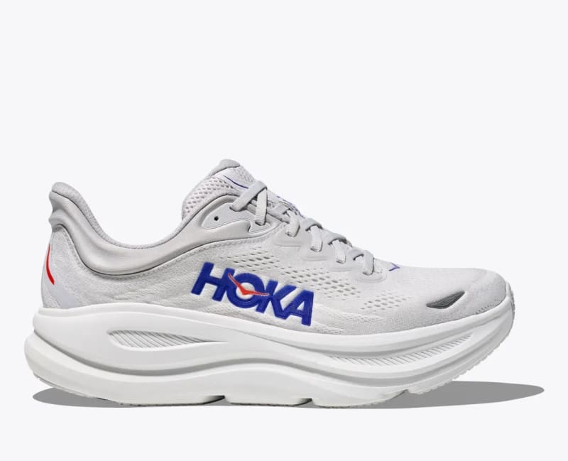 Hoka Men's Bondi 9 (Cosmic Grey/Ultramarine) - 1162011-CYLT