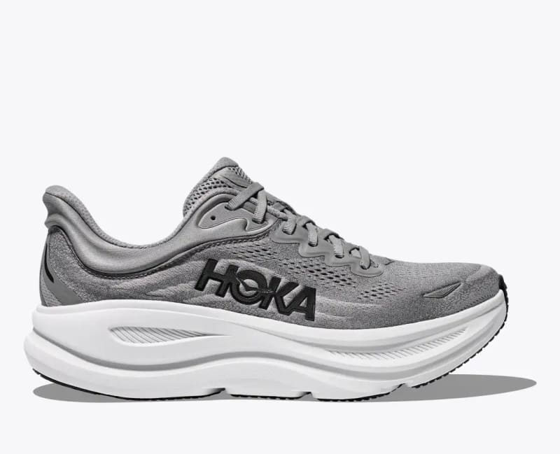 Hoka Men's Bondi 9 (Galactic Grey/Stellar Grey) - 1162011-GCTC