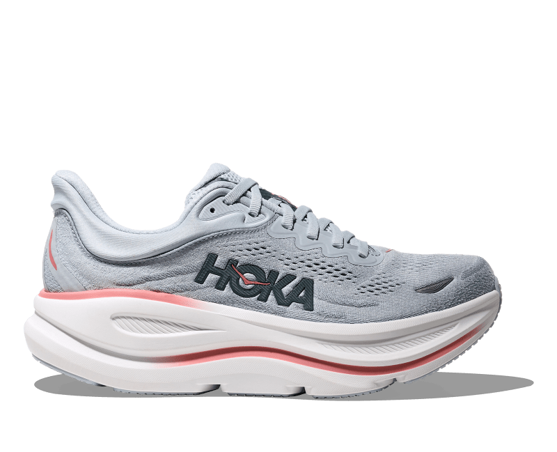 Hoka Women's Bondi 9 (Mineral Blue/Washed Blue) - 1162012-MBLW