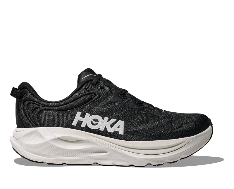 Hoka Men's Gaviota 6 (Black/White) - 1171932-BWHT