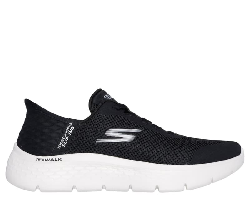 Skechers Women's GO WALK Flex - Grand Entry Slip-Ins (Black/White) - 124836-BKW