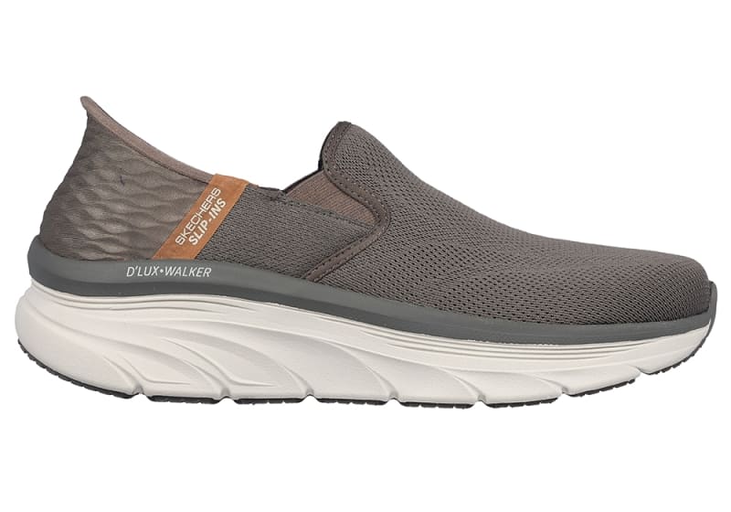 Skechers Men's D'Lux Walker Slip-Ins (Brown) - 232455-BRN