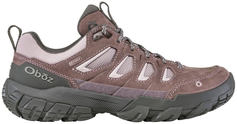Oboz Women's Sawtooth X Low Waterproof Hiking Shoe (Lupine) - 23502-LPN