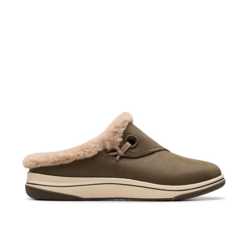 Clarks Women's Breeze Myth (Dark Olive) - 261-84187